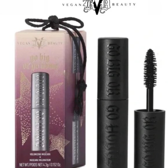 🆕 X2 Kat Von D Go Big or Go Home Volumizing Mascara Trooper Black🆕📦🏃🏻💨🚚 - Picture 13 of 16